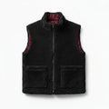 Woolen Unisex Vest - Charcoal-0