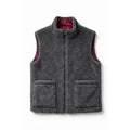 Woolen Unisex Vest - Dark grey-0