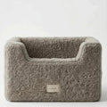 Natural Wool Dog Carrier - Beige-0