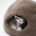 Nest Natural Woolen Pet Bed - Beige-0