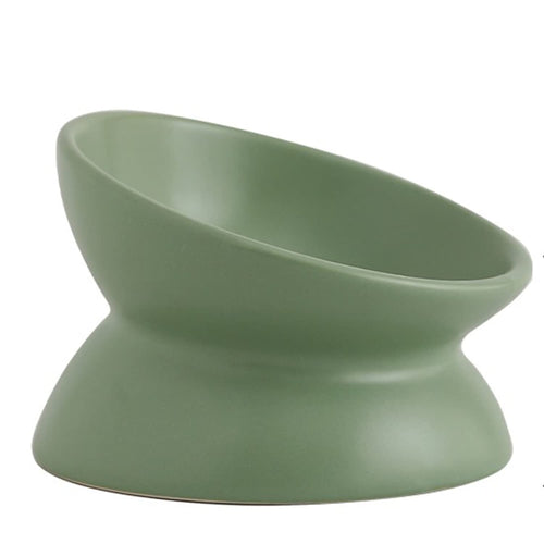 Angle Bowl - Mint Green