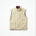 Woolen Unisex Vest - White-0