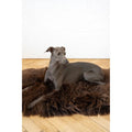  Natural Sheepskin Pet Mat - Brown - Square /Rectangular-0