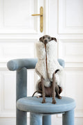 Woolen Dog Vest - Light Grey-0