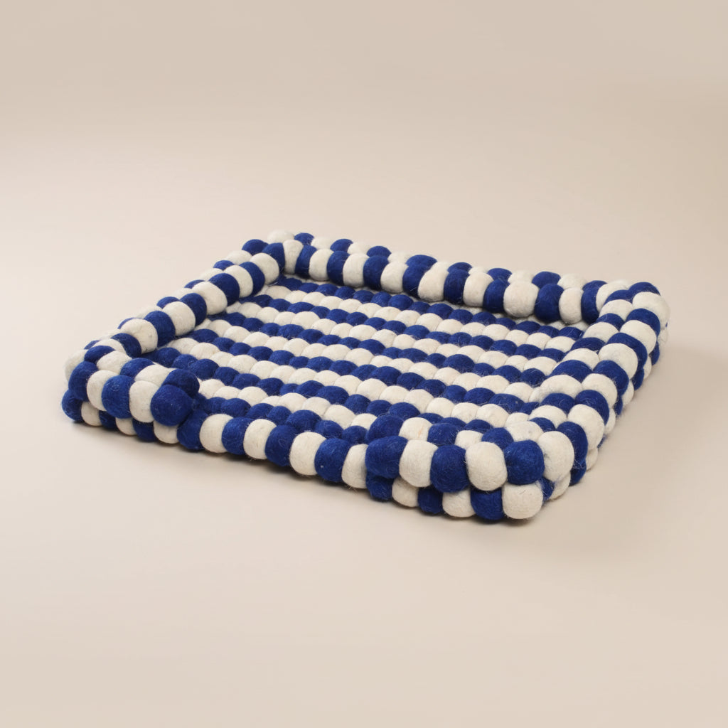 Wool Bed - Navy