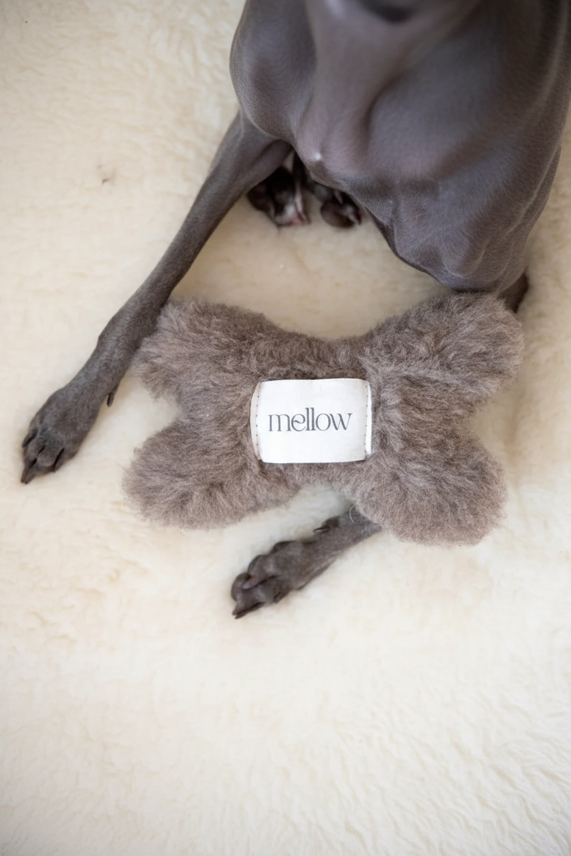 The Wool Bone Toy — Beige